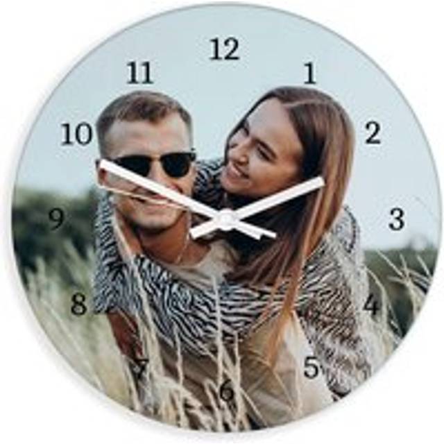 Personalised Picture Wall Clock - Small