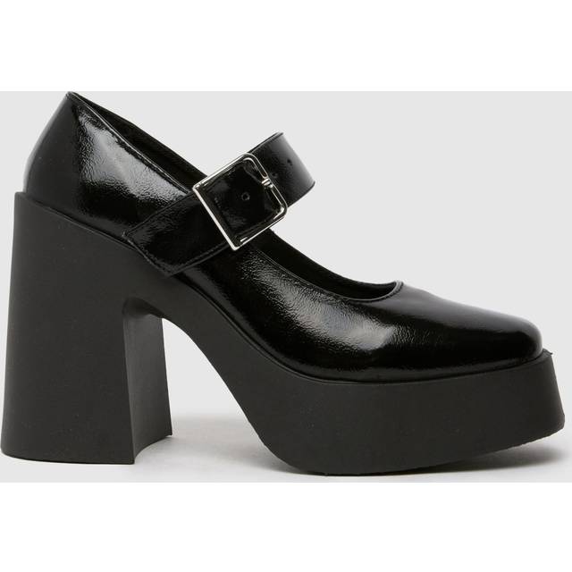 schuh Suri Heeled Mary Jane High Heels in Black