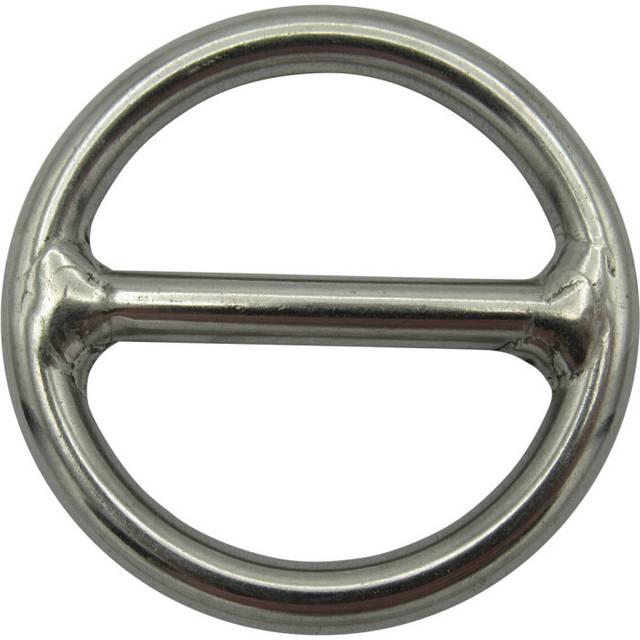 Stainless Steel Round Ring with Centre Bar 12MM x 80MM (O Dock)