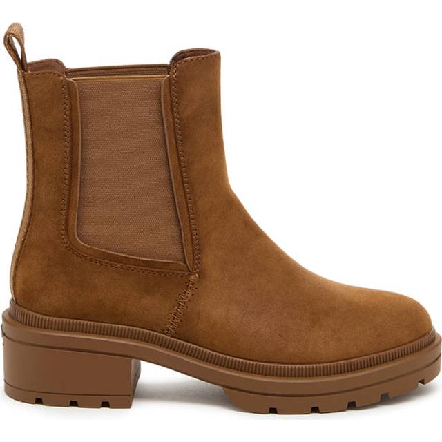 Rocket Dog Womens Iggie Chelsea Boots in Walnut - Brown - Size UK 4