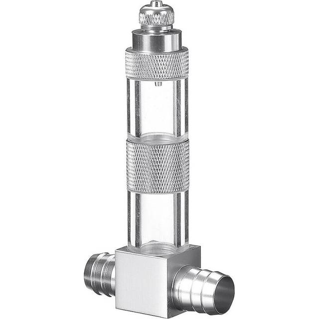 (12mm) 4in1 Aquarium Aluminum Bubble Counter Check Valve for Co2 Diffuser Regulators