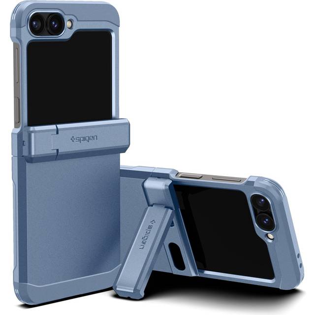 Spigen Tough Armor Pro Case kompatibel med Samsung Galaxy Z Flip 6 Skal Fodral -Sierra Blue