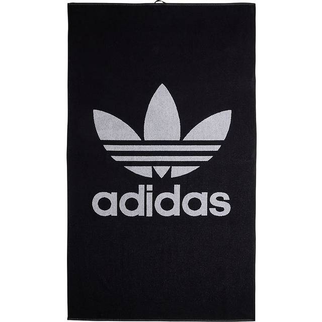 adidas Originals – Originals – Svart, extra stor handduk-Svart/a