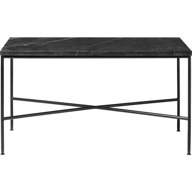 Fritz Hansen - MC310 Rektangulärt Soffbord, Charcoal - Soffbord - Paul McCobb - Svart - Metall/Sten