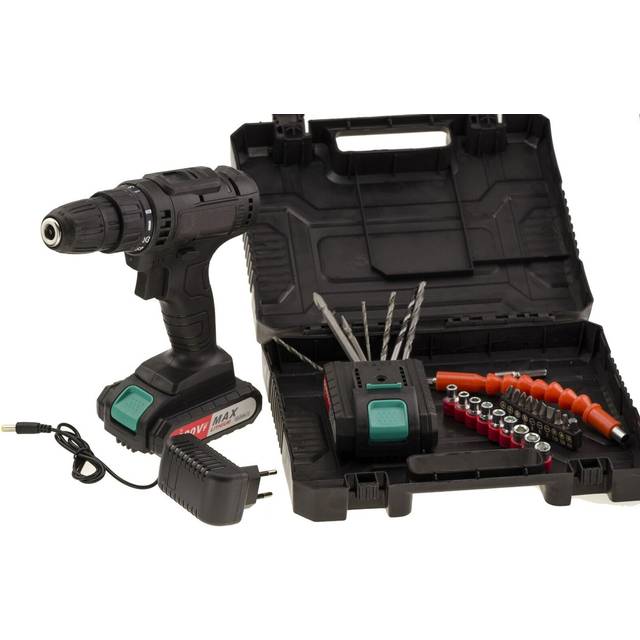 Cordless drill driver 32nm with 2 batteries 9980vf