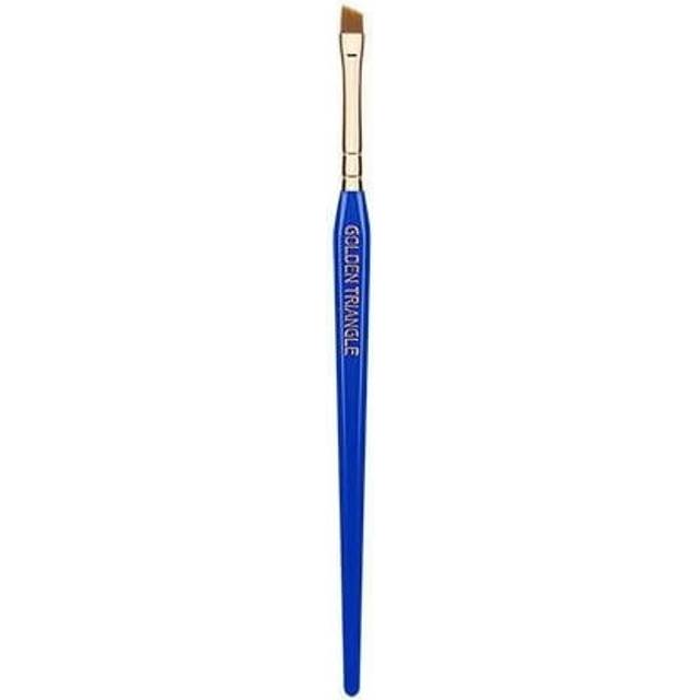 Bdellium Tools Professional Makeup Brush - Golden Triangle 762 Small Angle - With All Vegan and Soft Synthetic Fibers  For Shaping & Filling Eyebrows
