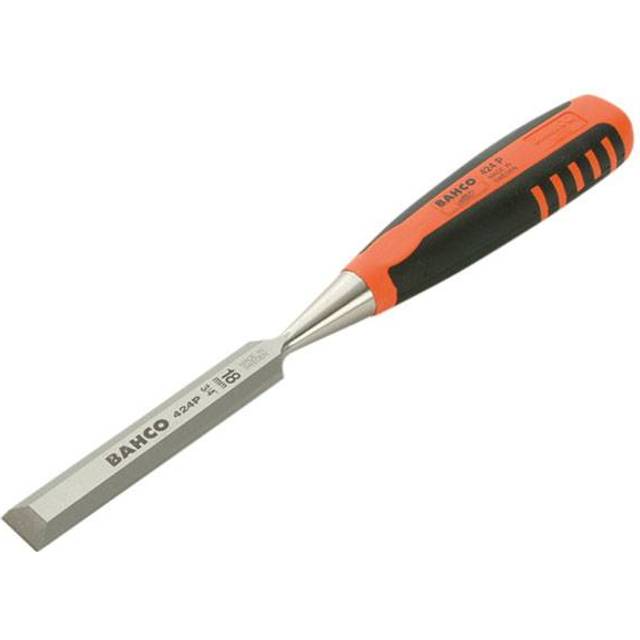 Bahco 424p-s8-eur Bevel Edge Chisel Set 8 Piece In Wooden Box