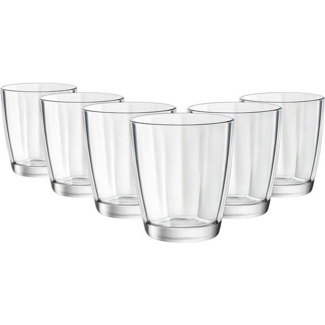 390ml Pulsar Tumbler Glasses - Pack of Six - Clear