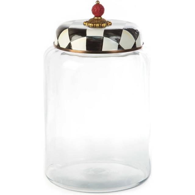 Mackenzie-Childs Courtly Check Storage Biggest Canister