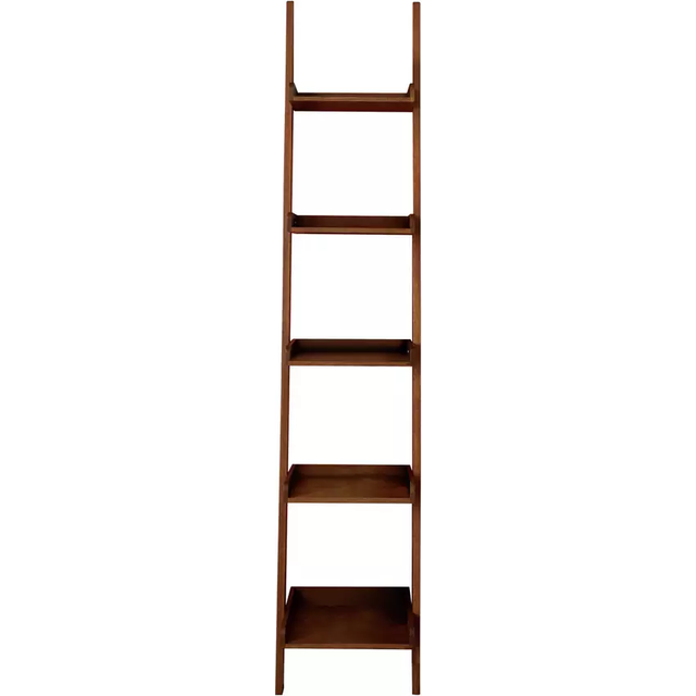 Habitat Jessie Tall & Narrow Ladder Shelf - Walnut Veneer