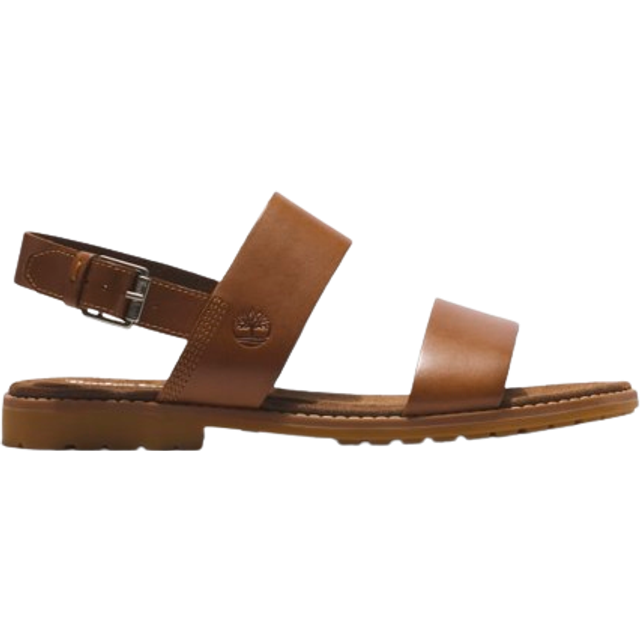 Timberland Chicago Riverside Leather and Textile-Blend Sandals - UK 4 - Tan