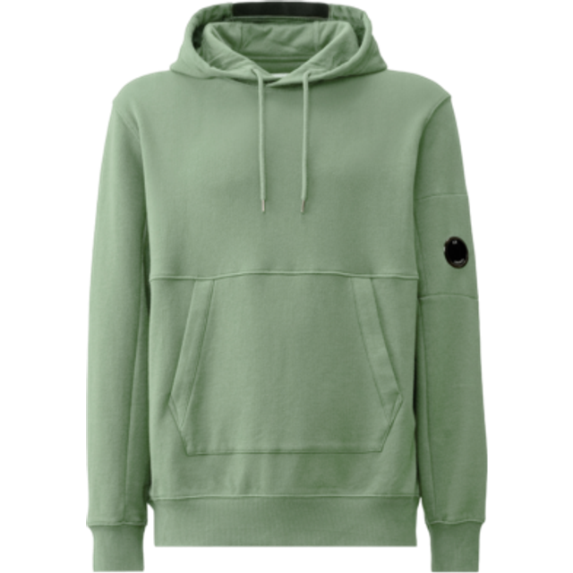 C.P. Company Khaki Lens Hoodie - 683 IVY GREEN - S