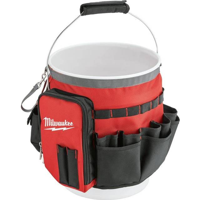Milwaukee 48-22-8175 Bucket Organizer Bag Tool Pouch 48228175 32 Exterior Pocket