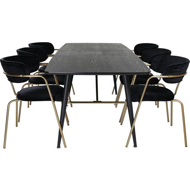 Matgrupp Gold med stolarna Arrow