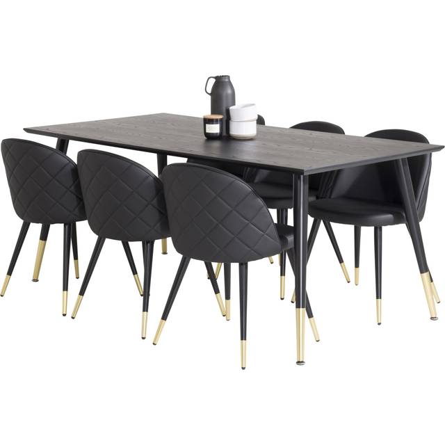 Matgrupp Dipp med stolarna Velvet