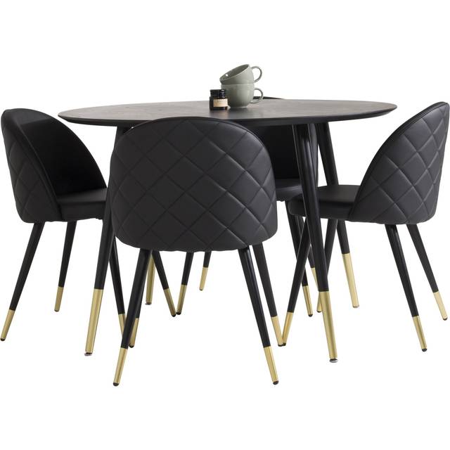 Matgrupp Dipp med stolarna Velvet