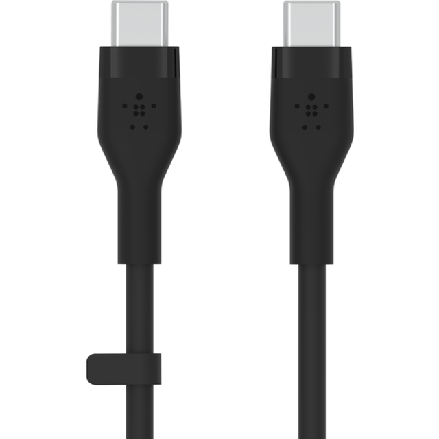 Belkin Silikon Flex USB-C till C, 1m, Vit