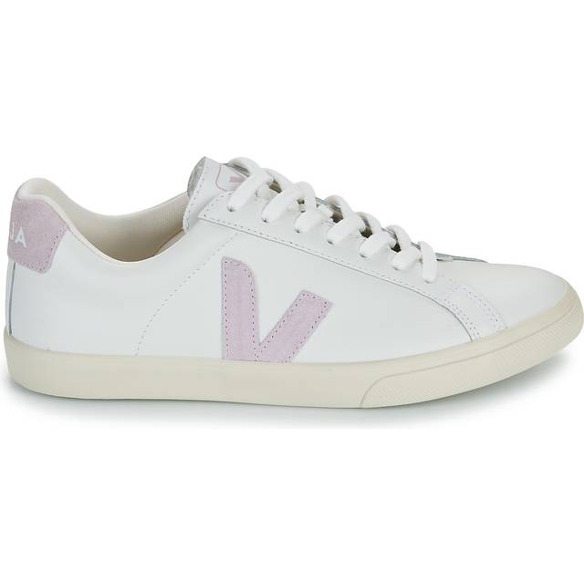 Veja Women's Esplar Logo Trainers - White/Purple, White/Purple, Size 7, Women