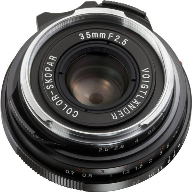 Voigtlander 35mm f2.5 VM Color-Skopar P II Lens for Leica M