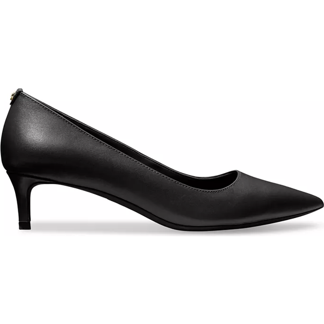 Michael Kors, Pumps, female, Black, 3 UK, Alina Flex Leather Kitten Pump