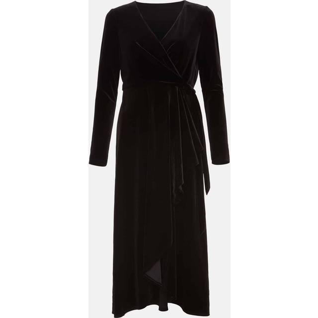 Phase Eight Julia Velvet Dress, Black