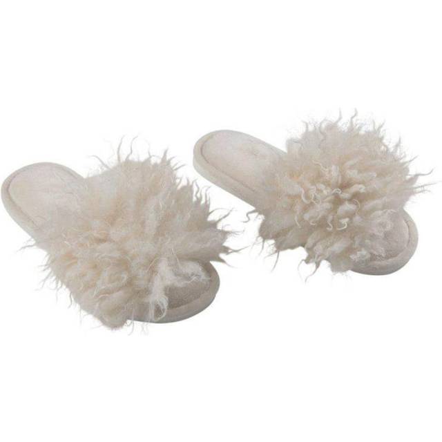 Curly Tofflor Offwhite 36-37
