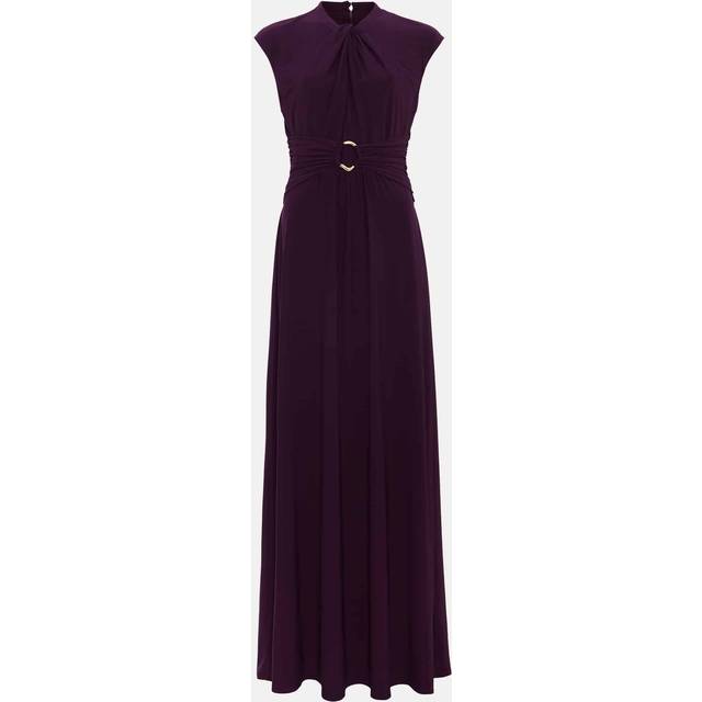 Phase Eight Tolly Jersey Maxi Dress, Burgundy