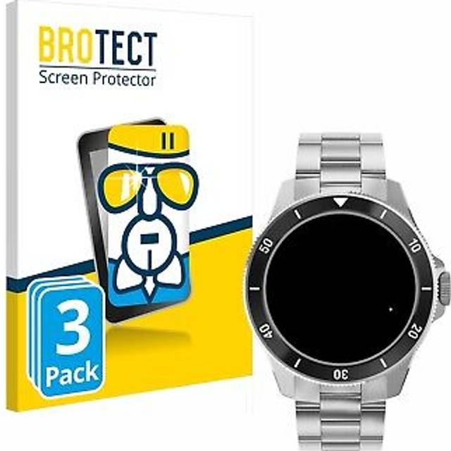 3x glass screen protector for withings scanwatch nova (42 mm) protective glass