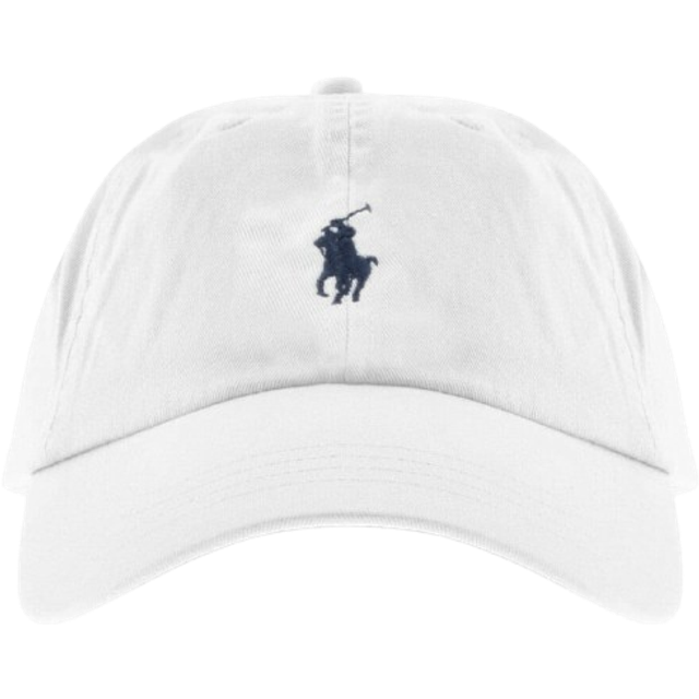 Polo Ralph Lauren Logo Baseball Cap - White - U
