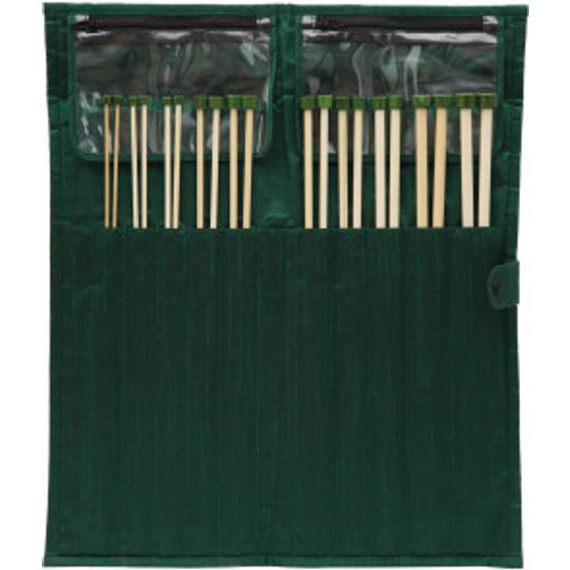 KnitPro Bambu Jumperstickorset Bambu 25 cm 3-10 mm 10 storlekar