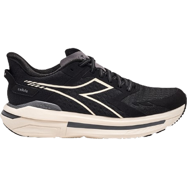 Diadora 101.180244 - CELLULA W Woman, färg C2609 – svart/vit storlek 36 EU C2609 – svart vitvit 36, C2609 Svart Whisper White, 36 EU