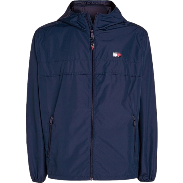 Tommy Jeans Chicago Zip Through Lightweight Jacket - Navy - Size XS