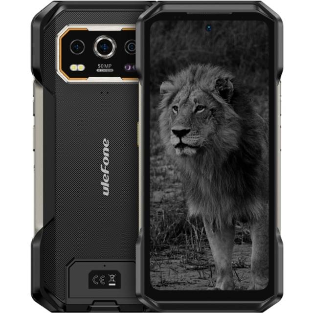 [HK Warehouse] Ulefone Armor 27 Pro Rugged Phone, 12GB+256GB, Night Vision, 10600mAh, 6.78 inch Android 14 MediaTek Dimensity 6300 Octa Core, Network: 5G, NFC (Black)
