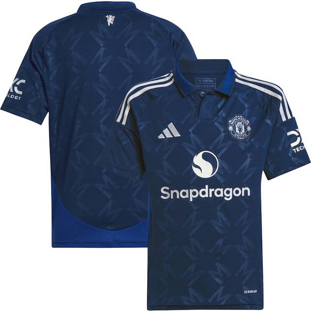 Adidas Manchester United Away Jersey 2024/25, fotbollströja, junior
