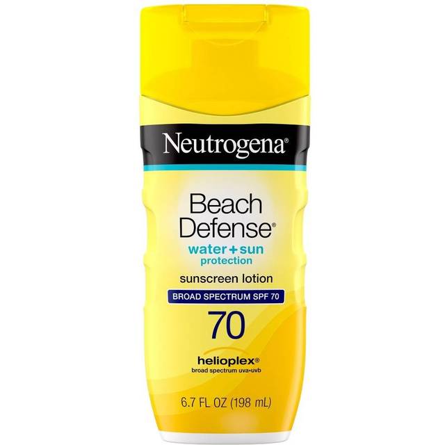 Neutrogena Beach Defense LSF 70 lotion (solskydd) från USA