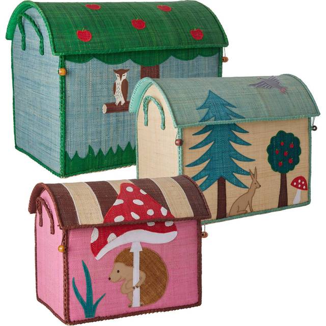 Storage Basket 3 Pieces, Happy Forest