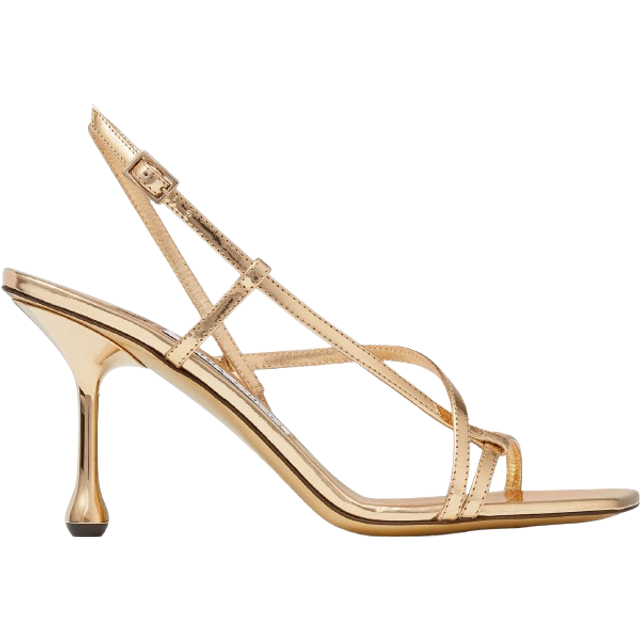 Jimmy Choo Etana 80 Leather Sandal