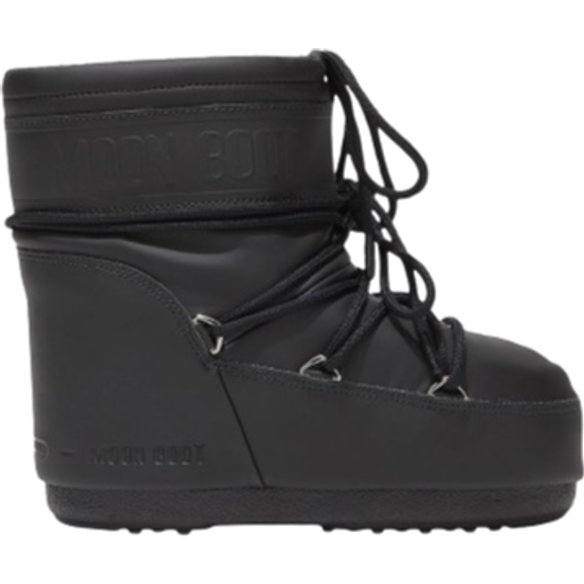 Moon Boot Women's Icon Rubber Low Boots - UK 3.5-5 - Black - 3.5/4/5