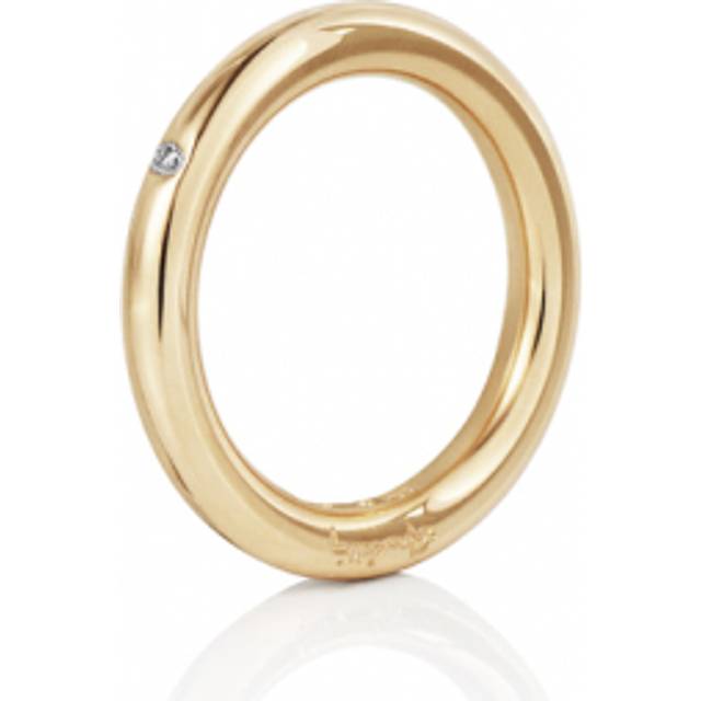 One Love & Stars Thin Ring Guld 19.75