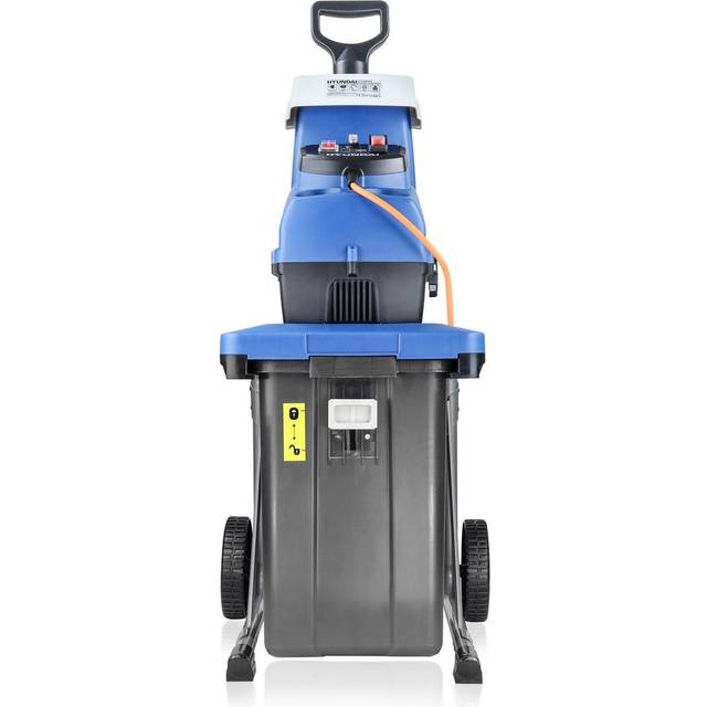 Hyundai 2800w Quiet Electric Garden Shredder 2.8kW 230v 60L Collector| HYCH2800ES