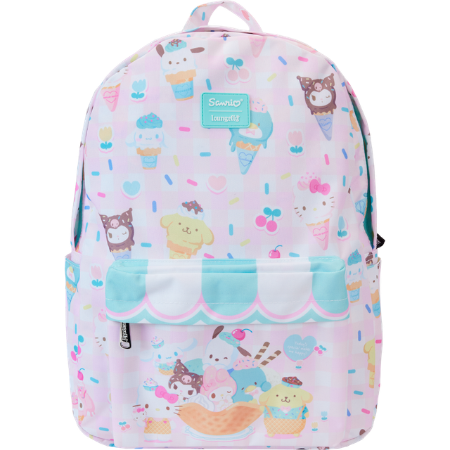 Loungefly Sanrio: Hello Kitty & Friends Sweets All-Over Print Nylon Full-Size Backpack