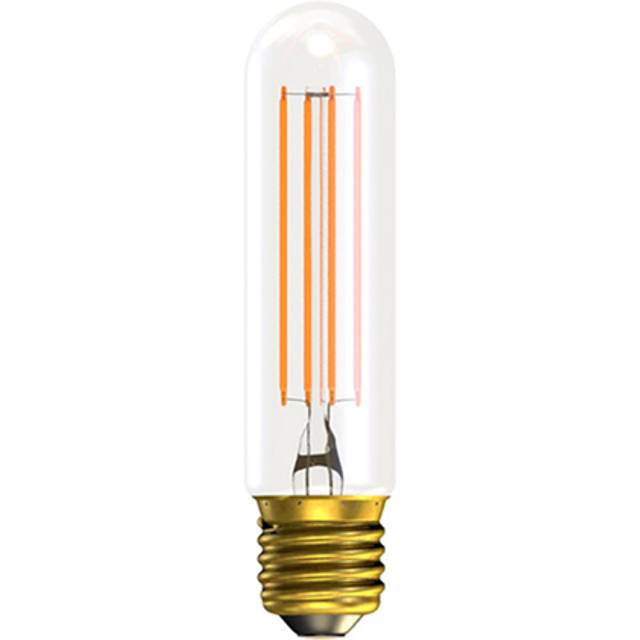 Bell Clear Tubular Medium Non-Dimmable LED Filament Bulb 3.3W E27 2700K
