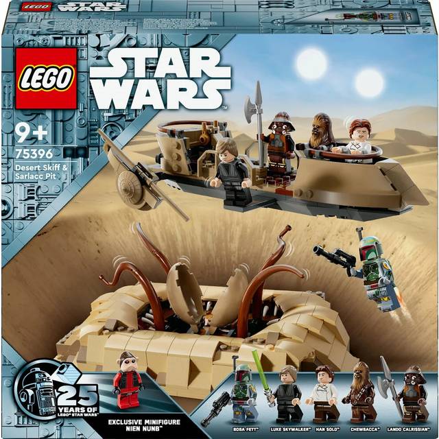 LEGO Star Wars Desert Skiff & Sarlacc Pit Building Toy 75396