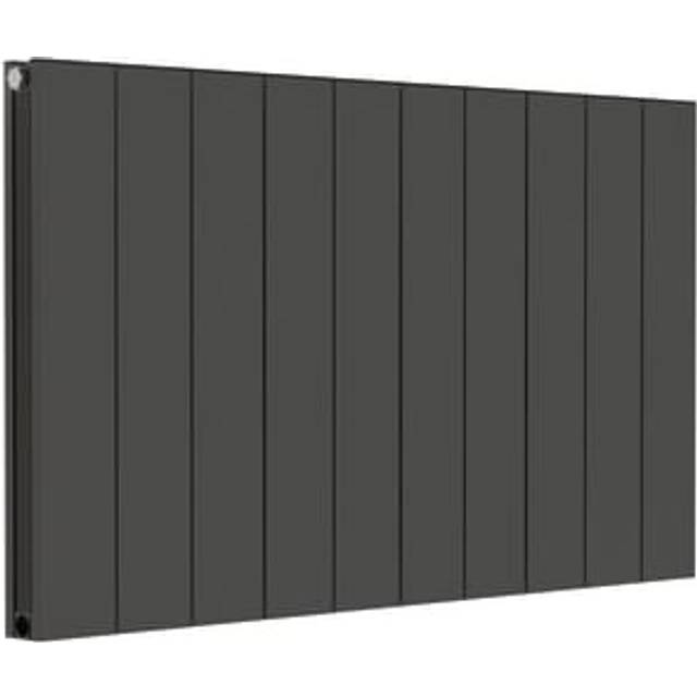Towelrads Ascot Double Anthracite Aluminium Designer Radiator - 60 X 61Cm, Grey