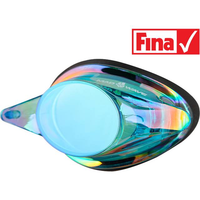 Left lens Mad Wave Streamline Rainbow - Bleu