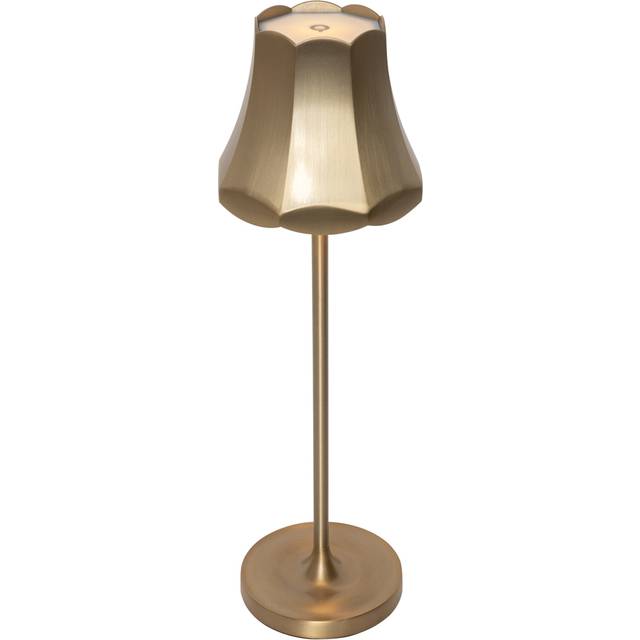Retro bordslampa guld laddningsbar IP44 - Granny