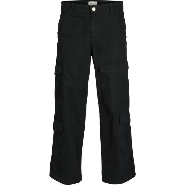 Wide Leg Fit Cargo Trousers