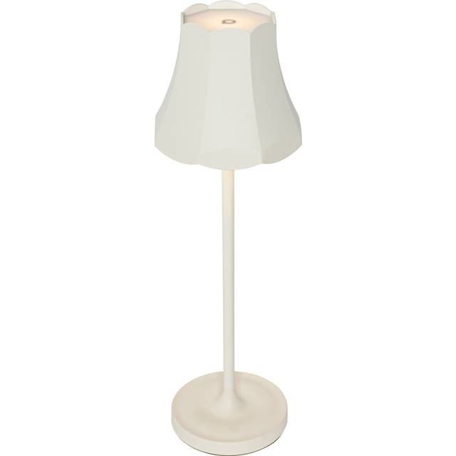 Retro bordslampa laddningsbar IP44 off-vit - Granny