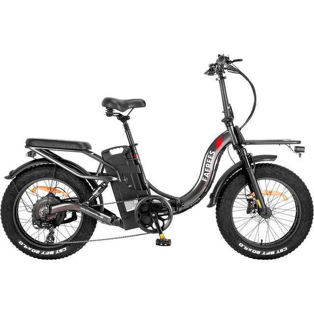 Fafrees F20 X-Max Elcykel 20*4,0 tum Fat Tire 750W Borstlös motor 48V 30AH Batteri Standard Maxhastighet 25km/h F20 X-Max grå färg