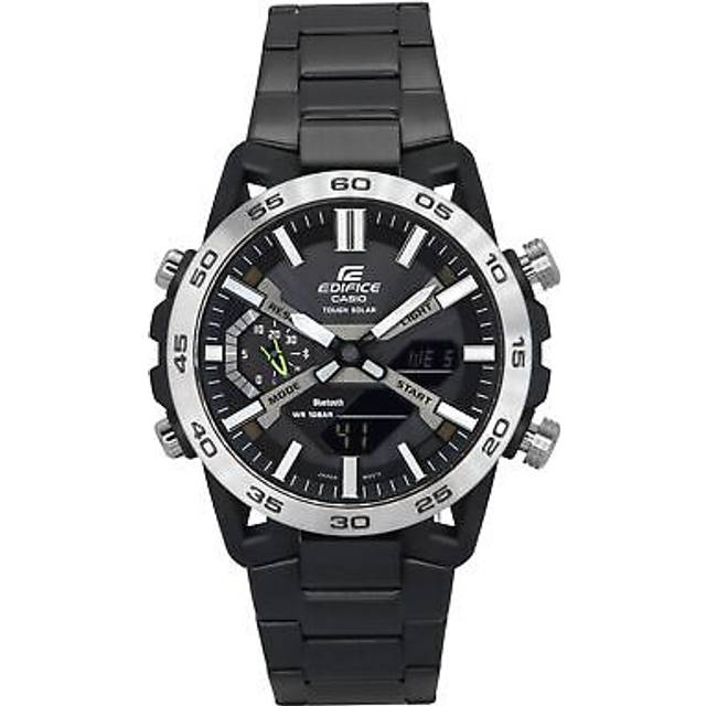 Casio Edifice Sospensione Analog Digital Smartphone Link Tough Solar ECB-2000DD-1A 100M Men's Watch